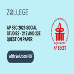 AP SSC 2025 Social Studies 21E and 22E Question Paper with Solution Pdf